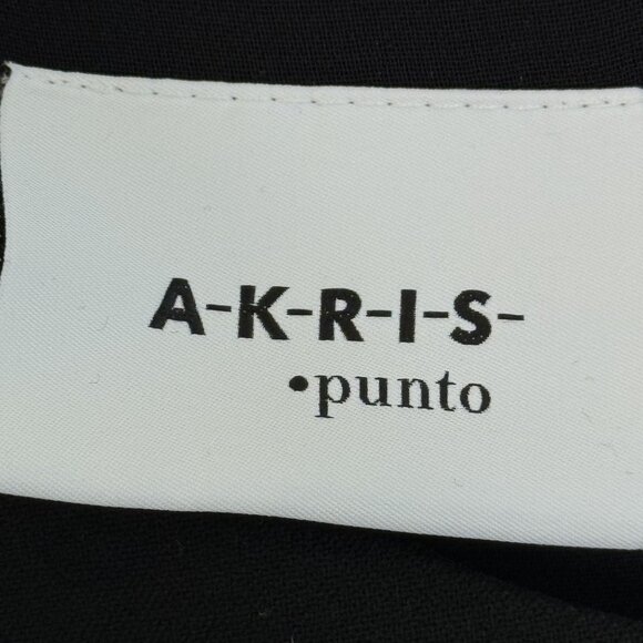 Akris Punto Sleeveless Sheath Dress With White Stripe Design Back Zip Closure Fi - Picture 7 of 8